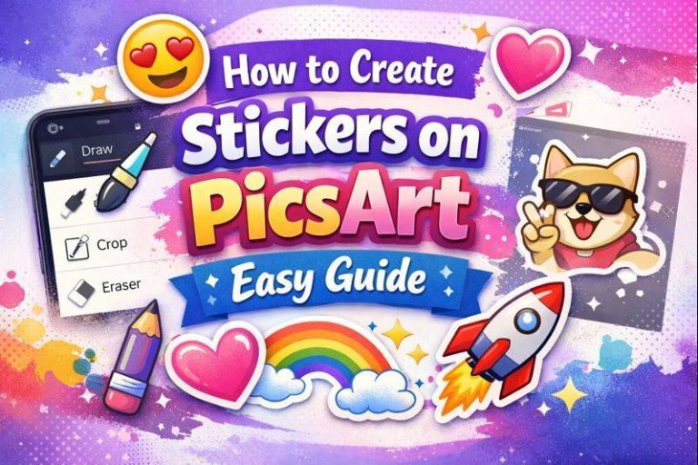 How to Create Stickers on PicsArt